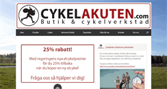 Desktop Screenshot of cykelforsagen.dk