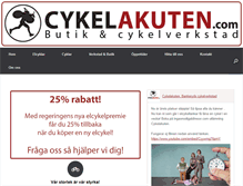 Tablet Screenshot of cykelforsagen.dk